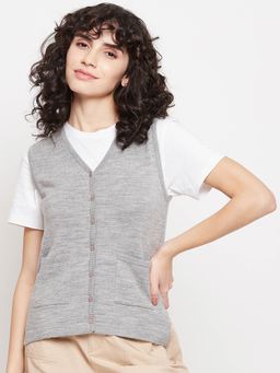 Madame - Grey Cardigans for Women