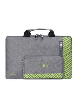 The Clownfish - Combo Of Laptop Sleeves & Pouch For Unisex Adult -(Rex Grey) Set of 2