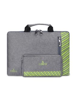 The Clownfish - Combo Of Laptop Sleeves & Pouch For Unisex Adult -(Rex Grey) Set of 2
