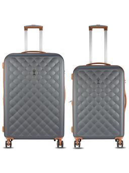 it luggage - 16 2327 08 Charcoal Grey 80 68 cm Trolley Bag (Pack of 2)