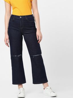 VERO MODA - Women Solid Blue Jeans