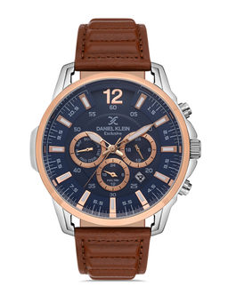 Daniel Klein Exclusive - Analog Dark Blue Dial Men's Watch-DK.1.13134-2