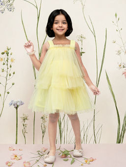 Toonyport - Girls Yellow Fancy Dress