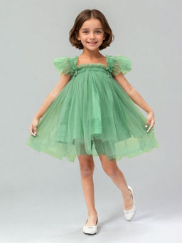 Toonyport - Girls Green Fancy Dress