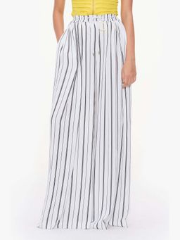 Qua - Elasticated Wide-Leg Palazzo