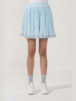 Muvazo - Blue Everyday Luxe Skirt