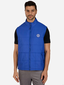 SKECHERS - Blue Puffer Vest Jacket