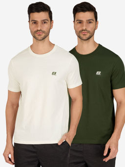SKECHERS - Multi-Color SS Round Neck Tee (Pack of 2)