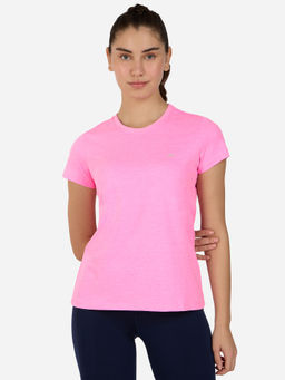 SKECHERS - Pink SS Round Neck Tee