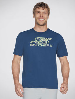 SKECHERS - Blue Sport Court Tee