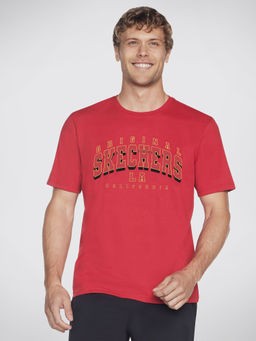SKECHERS - Red University Tee