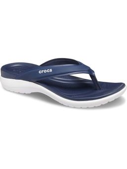 D'Shoe Lounge - Navy Blue Capri V Sporty Flip