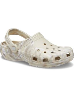 D'Shoe Lounge - Off White Classic Marbled Clog