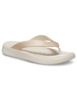 D'Shoe Lounge - Off White Getaway Glitter Flip