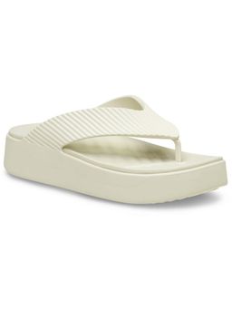 D'Shoe Lounge - Off White Getaway Groove Platform Flip