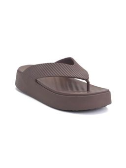D'Shoe Lounge - Beige Getaway Groove Platform Flip