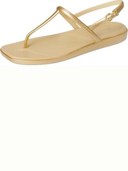 D'Shoe Lounge - Gold Miami Metallic Thong Flip