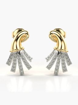 Valanova - Hallmarked 14K Gold and Certified Lab Grown Diamond 0.30Cts Gold Studs Earrings