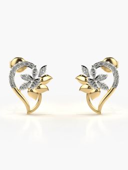 Valanova - Hallmarked 14K Gold and Certified Lab Grown Diamond 0.35Cts Gold Drop Earrings