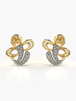 Valanova - Hallmarked 14K Gold and Certified Lab Grown Diamond 0.29Cts Gold Studs Earrings