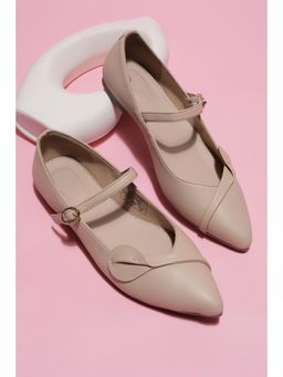 Allen Solly - Women Beige Casual Ballerinas