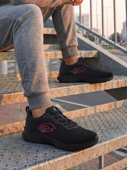 LOTTO - Atleta Knit Black Running Shoes For Men