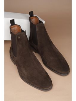 Louis Philippe - Men Brown Chelsea Boots