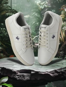 Cantabil - Casual Sneakers For Men With Cushioned Insole - Grey