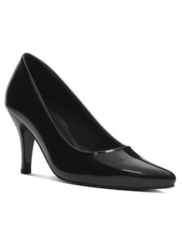London Rag - Women Patent Faux Leather Stiletto Pumps - Black