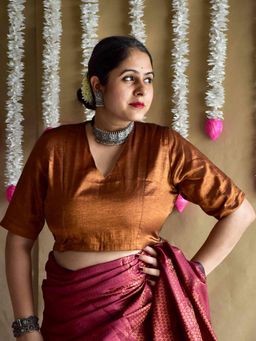 Sundarii - Cooper Tissue Blouse