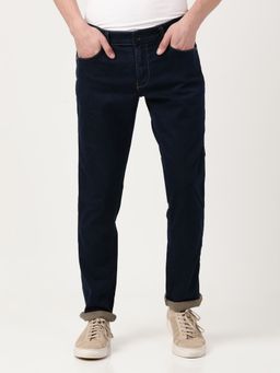 Wrangler - Men Skanders Navy Blue Jeans