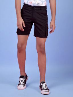 CRIMSOUNE CLUB - Boy'S Black Cargo Shorts