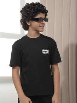 CRIMSOUNE CLUB - Boy'S Black Graphic Print T-shirt