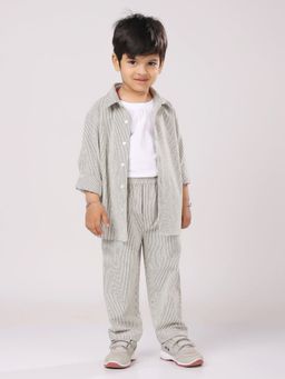 Piccolo Piglet - Seer Sucker Co-Ord Set
