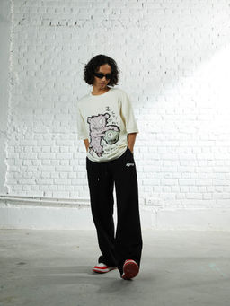 Kilogram - White Black Seeing Things Tee