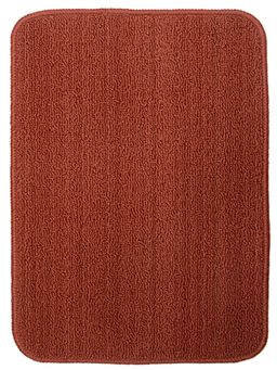 Saral Home - Maroon Polypropylene Anti Skid Bathmat - 45X60 cm
