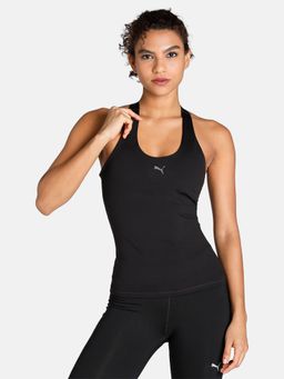 Puma - Flawless Sculpt Built-in Womens Black Tank Top