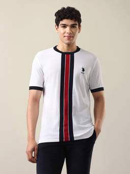 U.S. POLO ASSN. - Men's Vertical Striped Slim Fit T-Shirt