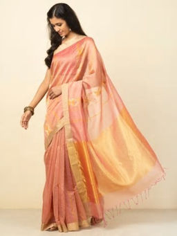 Fabindia - Cotton Silk Chanderi Sari