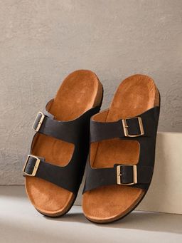 Fabindia - Black Leather Sandals
