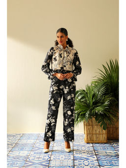 Label Deepika Nagpal - Inayat Black Co-Ord (Set of 2)