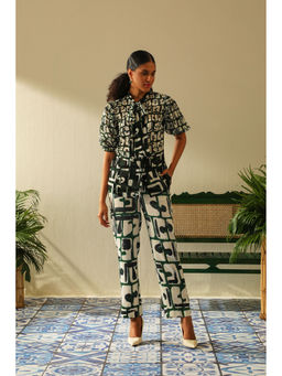 Label Deepika Nagpal - Casey Emerald Pant (Set of 2)