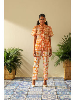 Label Deepika Nagpal - Casey Ochre Pant (Set of 2)