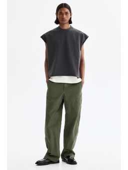 H&M - Men Grey Oversized Fit Vest Top