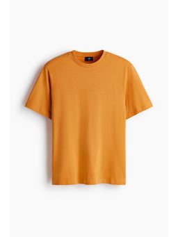 H&M - Men Orange Regular Fit T-Shirt