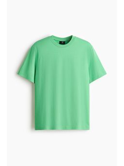 H&M - Men Green Regular Fit T-Shirt