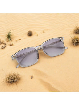 TED SMITH - Unisex Square Sunglasses with Polarised and Uv Protected Lens