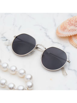 TED SMITH - Unisex Round Sunglasses with Polarised Lens