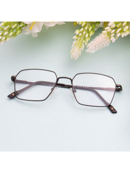 TED SMITH - Unisex Metal Square Black Full Rim Frame