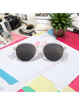 TED SMITH - Unisex Round Sunglasses with Polarised and Uv Protected Lens